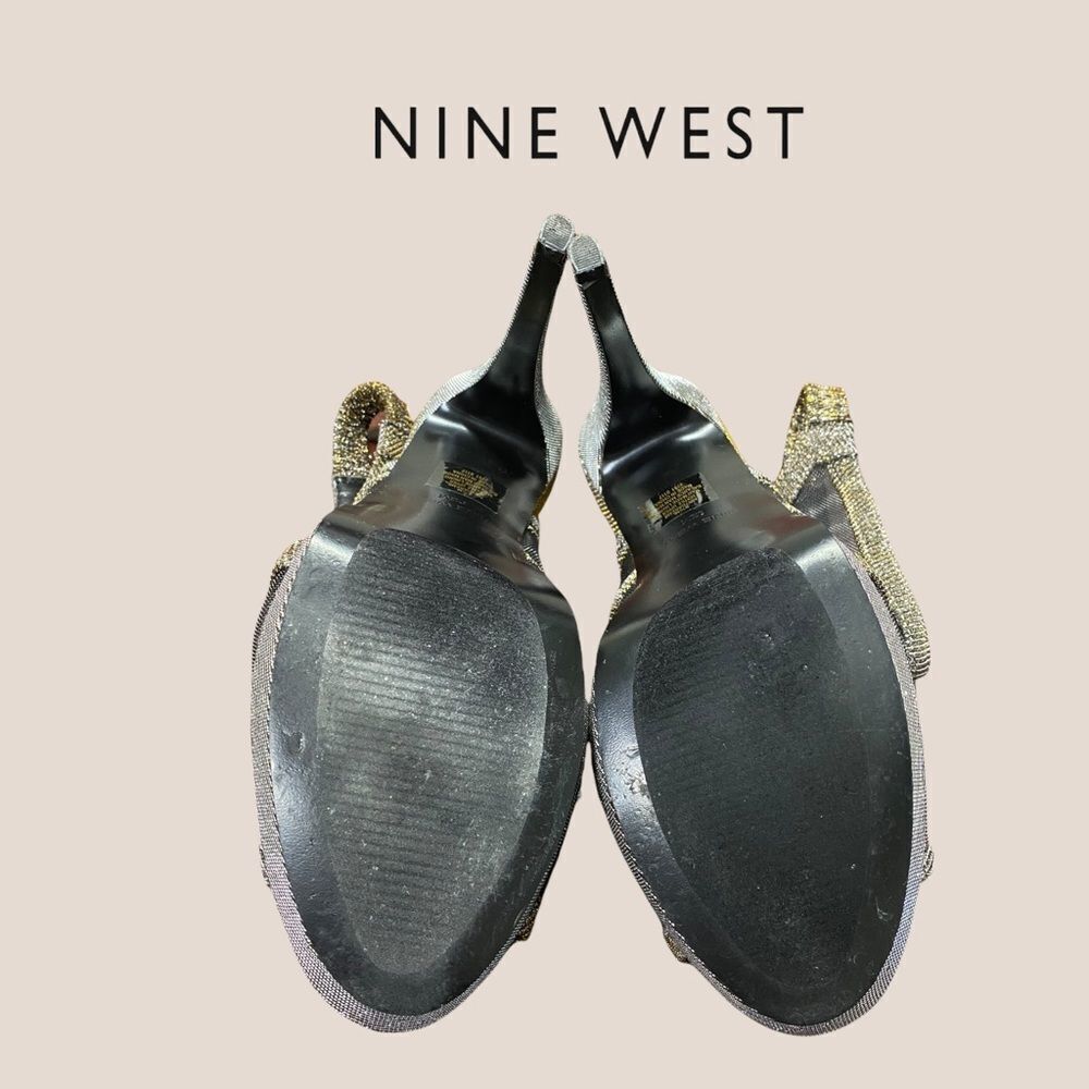 Nine West "DareMe" Caged Stiletto Heels 9.5 - Picture 4 of 4